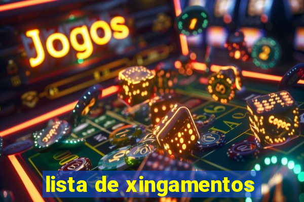 lista de xingamentos